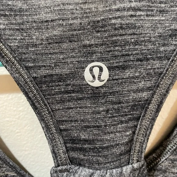 Lululemon Essential Tank - Heathered Black - Picture 5 of 5